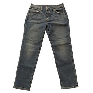 GAP Girlfriend Jeans Women’s Size 8/29 Medium Wash Mid Rise Denim